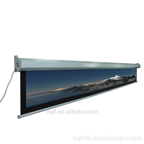 VEGA Wall Hanging Electric Projector Screen with Remote Control for home cinema